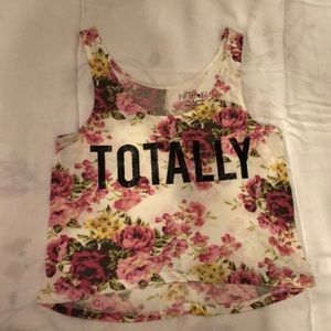 FIFTH SUN crop tank top